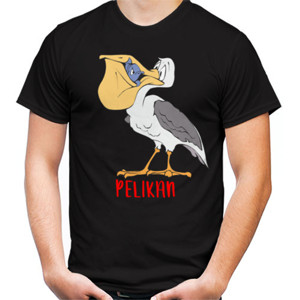 Kaos burung pelikan