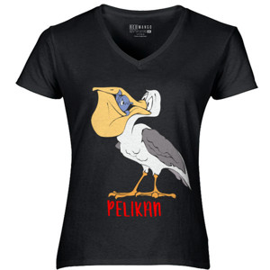 Kaos burung pelikan