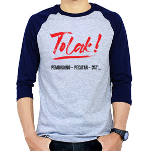Kaos Raglan TOLAK