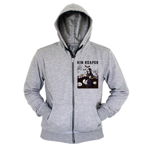 Hoodie Zipper Grim Reaper