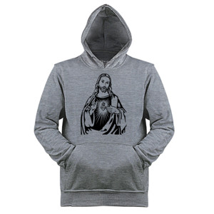 Jaket Hoodie Jesus Heart