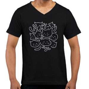 Kaos  Doodle Cats
