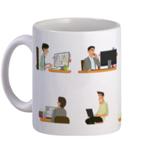 Mug Office Worker