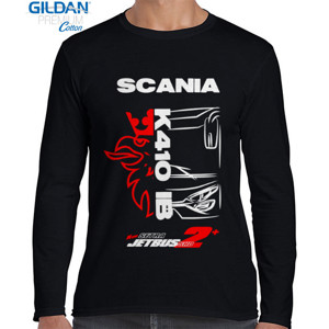 Kaos kaos lengan panjang bismania k410 gildan