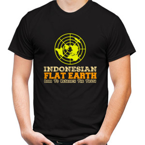 Kaos Kaos Flat Earth Indonesia