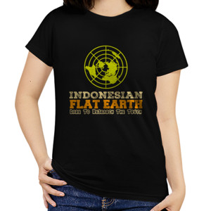 Kaos Kaos Flat Earth Indonesia