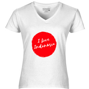 Kaos I Love Indonesia