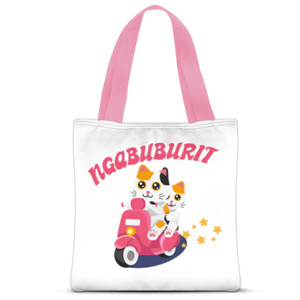 Tas Tote Fullprint Ngabuburit Kakak/Adek