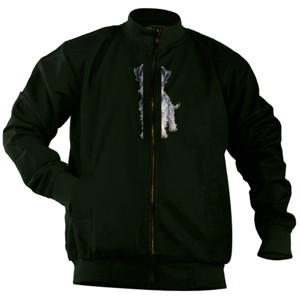 Jaket Bomber Kaos Gambar Anjing 406