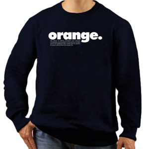 Jaket Sweater Orange