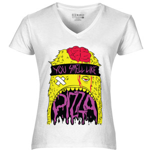 Kaos You Smell Like Pizza