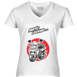 Kaos Matic Legend Putih