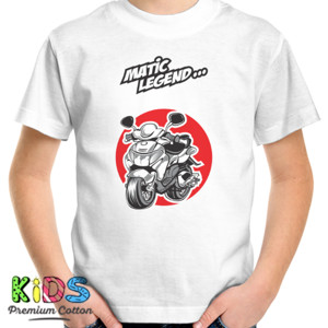 Kaos Matic Legend Putih