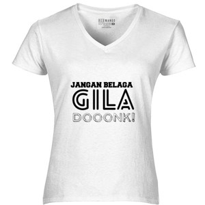 Kaos Jangan Belaga Gila
