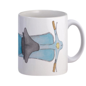 Mug Vespa watercolour #2