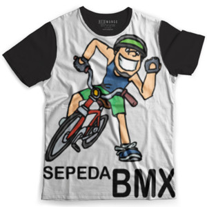 Kaos Fullprint SEPEDA BMX