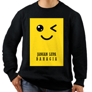 Jaket Sweater JANGAN LUPA BAHAGIA