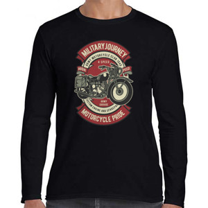 Kaos kaos biker motorcycle millitary