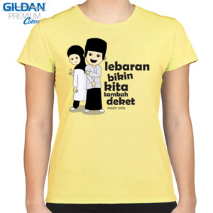 Kaos Lebaran Bikin Tambah Dekat