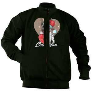 Jaket Bomber Love