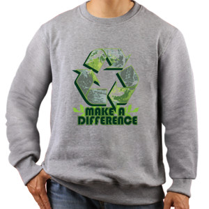 Jaket Sweater Kaos Ekologi - Make a Difference (CLEKG01)