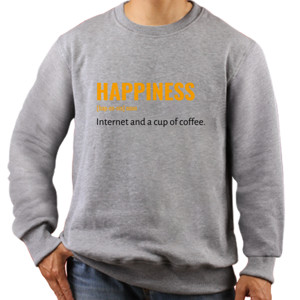 Jaket Sweater HAPPINESS