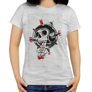 Kaos Skull Kompas