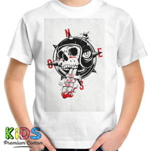 Kaos Skull Kompas