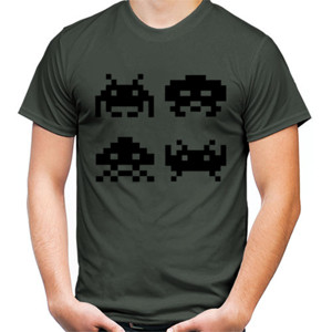 Kaos Space Invaders Characters
