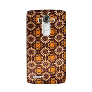 batik kalimantan corak bunga Casing HP