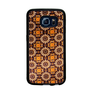 batik kalimantan corak bunga Casing HP
