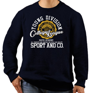 Jaket Sweater Young Division College League 