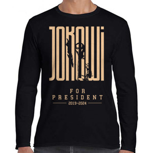 Kaos JOKOWI FOR PRESIDENT [DEPAN BELAKANG]