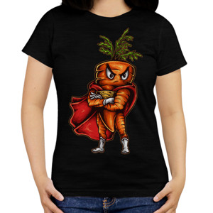 Kaos Super Wortel Kartun