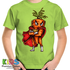 Kaos Super Wortel Kartun