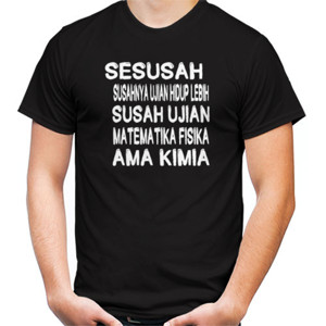 Kaos Ujian Hidup VS Ujian Sekolah
