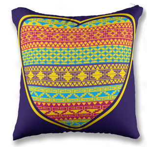 Bantal heart pattern
