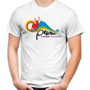 Kaos Pesona Lombok Sumbawa