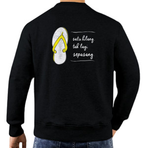 Jaket Sweater Tak sepasang - Black