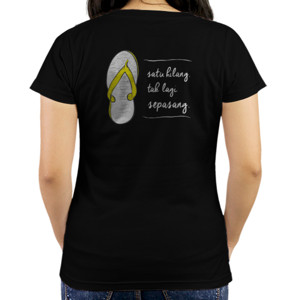 Kaos Tak sepasang - Black