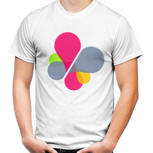 Kaos KAOS DISTRO COLOR OF BUTTERFLY