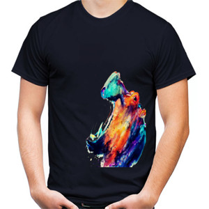 Kaos hippo abstract