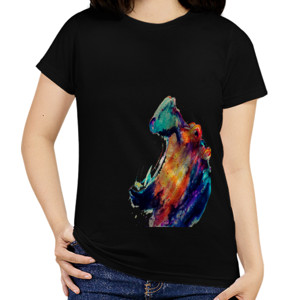 Kaos hippo abstract
