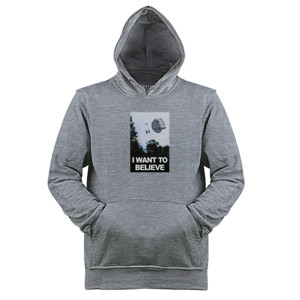 Jaket Hoodie I Want to Believe - X Files - Star Wars