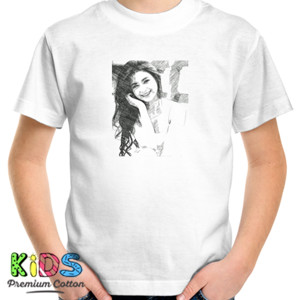 Kaos 7.front_Beauty_woman_sket_pencil_white
