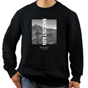 Jaket Sweater Gunung Rinjani