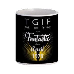 Mug 40 TGIF mug