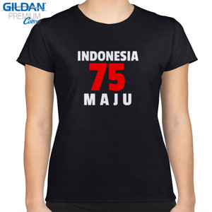 Kaos Indonesia Maju 75 thn merdeka