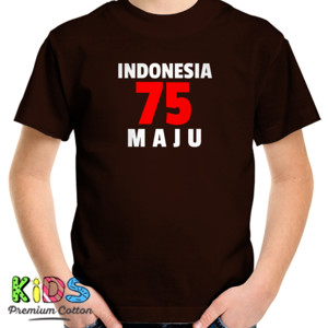 Kaos Indonesia Maju 75 thn merdeka