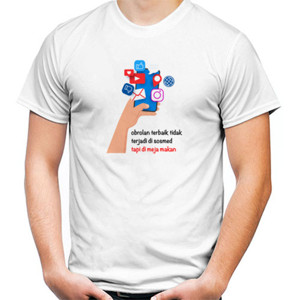 Kaos Medsos Vs Meja Makan